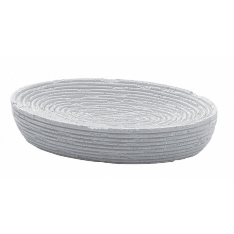 Porta sapone gemini bianco - gedy