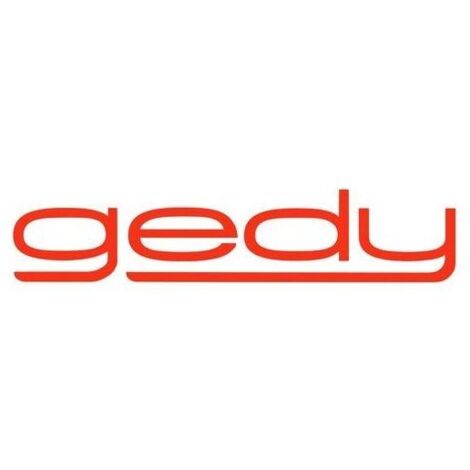 Gedy Set Scopino Manico con Ciuffo e Disco Bianco