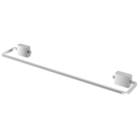 Inbagno Porta Asciugamani 55 Cm A Parete con Doppia modalita' di Fissaggio Tasselli e Biadesivo 3M (1/3)
