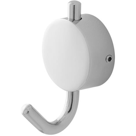 Inbagno Set Accessori Bagno a Muro in Acciaio Cromo Doppio Fissaggio Tasselli e Biadesivo 3M (8x5) (1/3)