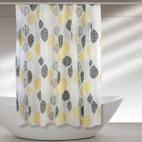 Feridras 187078 Tenda Doccia, Plastica, Multicolore, 5x120x200 cm (1/3)