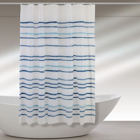 Feridras 187054 Tenda Doccia, Plastica, Multicolore, 5x120x200 cm (1/3)