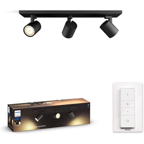 Lampe connectée Philips Hue Philips White Ambiance RUNNER Spot 1x5.5W- Blanc (télécommande