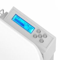 Radiateur électrique à inertie POWELL Blanc Céramique 1500W - Blanc
