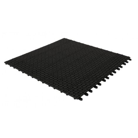 Piastrella Singola Flessibile in Plastica 55,5 x 55,5 cm da esterno e Giardino. Drenante e Autobloccante