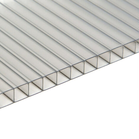 Lastra Policarbonato Alveolare Trasparente 1000x980x16mm