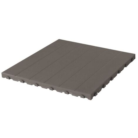 Piastrella in Plastica da Esterno e Giardino 60 x 60 cm Piena equivalente a 1,5 m2. PEZZI 4