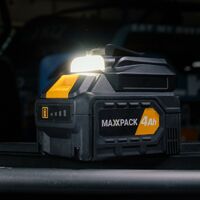 BATAVIA Batteria Adattatore USB e Torcia 18V MAXXPACK escl. Caricabatterie