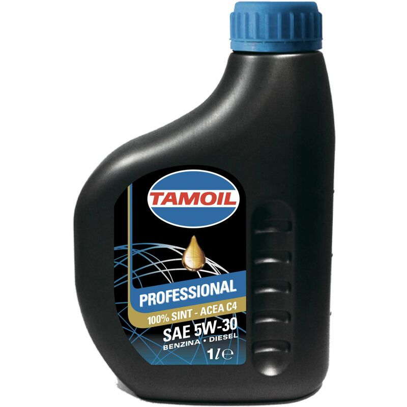 OLIO MOTORE PER AUTOVETTURE 'TAMOIL 100% SINT' 5W30 - lt. 4 pz. 4