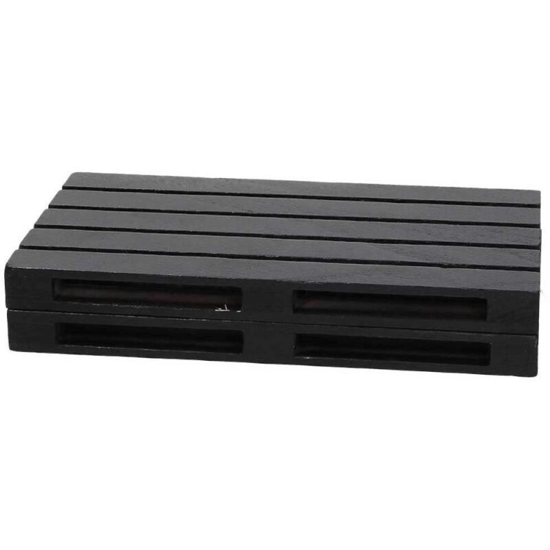 4 Vassoi Ovale In Bambù Piccoli 17,5x8,8 Cm | Sottobicchieri In Legno Per Tazze E Tortine, Decorativi