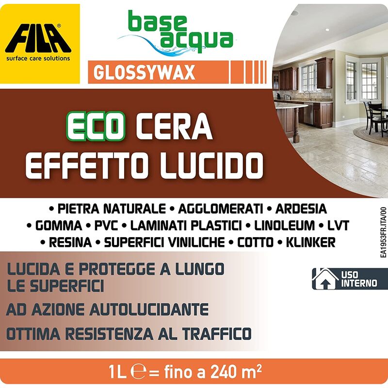 GLOSSYWAX CERA EFFETTO LUCIDO 1 LT