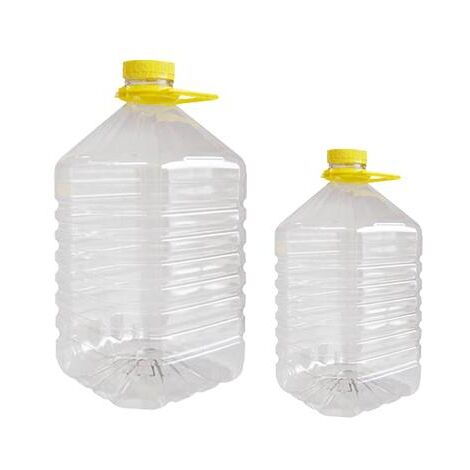 Dama In Plastica PET Da 5 Litri Con Tappo A Vite - Contenitore Per Liquidi E Alimenti - Foto 4