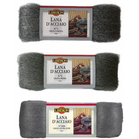 Lana D'acciaio Liberon Grana Extra Fine 0000 - Per Levigatura E Finiture, Senza Olio - Foto 5
