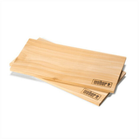 Panetti di cedro rosso occidentale - Grandi Set di 2 grandi  15 x 40 cm WEBER