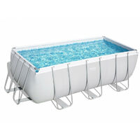 Piscina Power Steel rettangolare in acciaio 412x201x122 cm