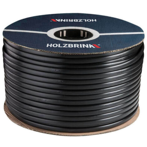 HOLZBRINK Tropfschlauch 5/8" 16mm zur Bewässerung Perlschlauch selbstreinigend, für jedes Gefälle, Advanced, 10m, HTS01-A