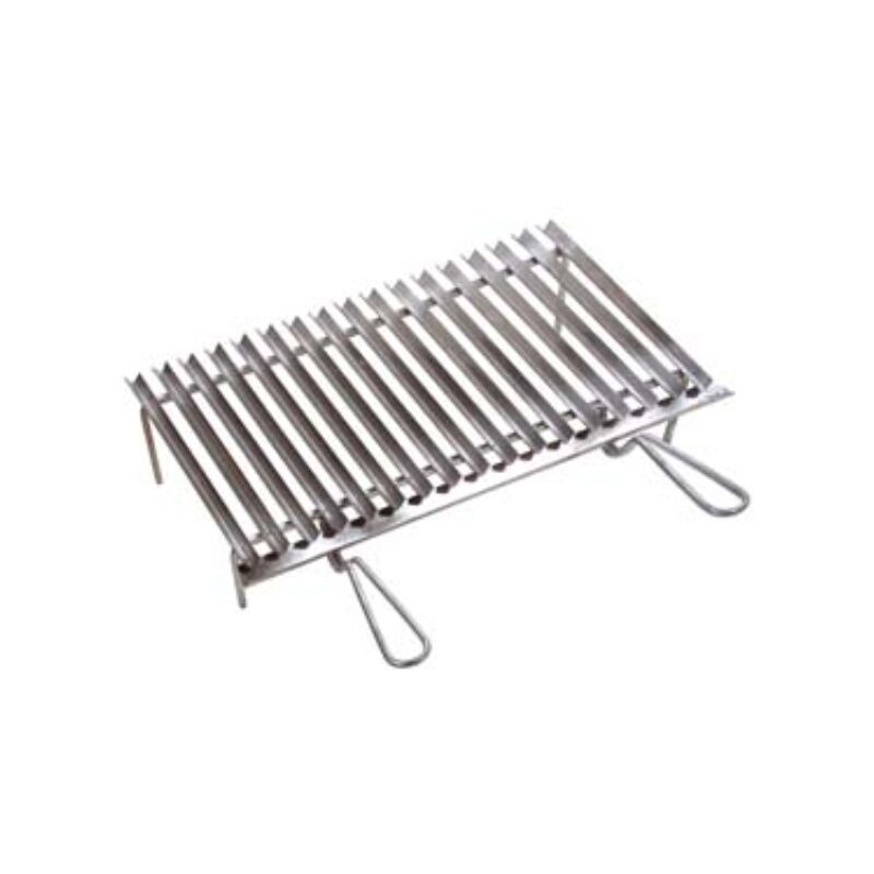 Griglia argentina per barbecue BBQ in acciaio inossidabile BBQ con  elevatore 738 x 365 x 27