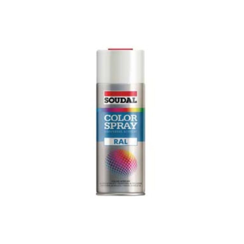 Color spray smalto acrilico spray - ml.400 - blu genziana ral 5010 (155542)  6 pezzi Soudal