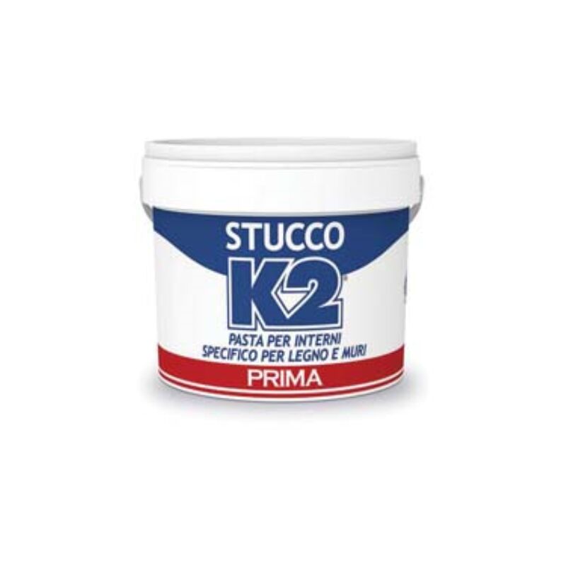 Stucco bianco pronto all'uso per muri e legno 5 Kg BRIXO