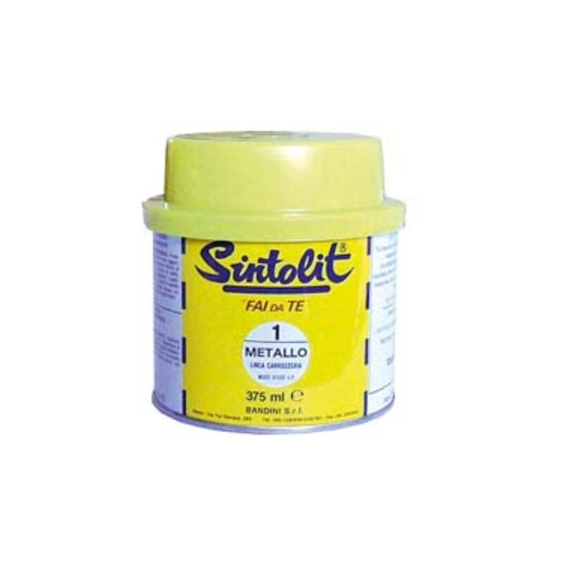 Sintolit fai da te stucco per metallo in barattolo ml.375 - ml.375 grigio  Sintolit