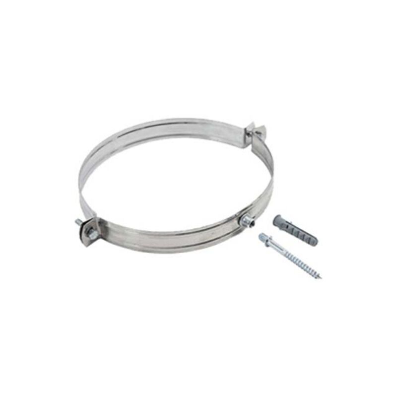 Set 10 Collari Fermaalbero In Acciaio Massiccio Zincato 13/16" - SUMMIT COLLARS CZ-81-10