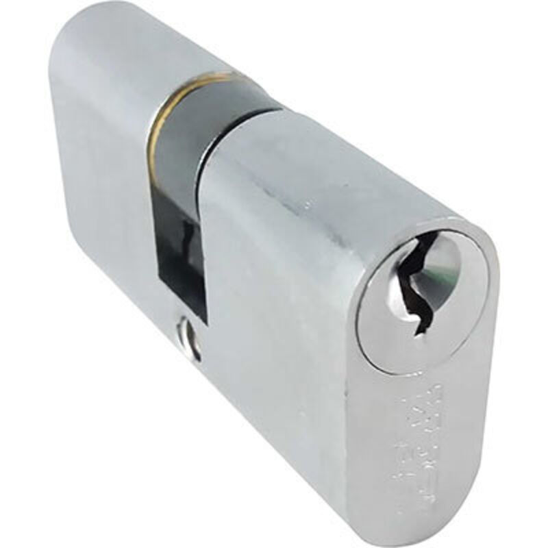 Cilindro Europeo Ibfm Cilindro Serratura Profilo Europeo IBFM 2304/CS - Cromo Satinato 60mm Per Porte Serratura Cromo Satinato - 10