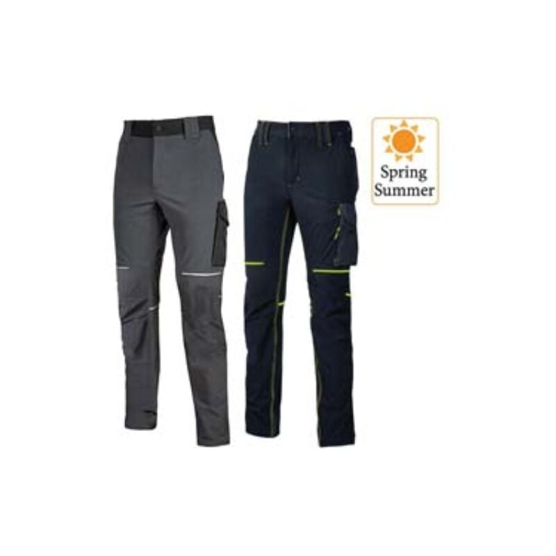 Pantalone world - tg.xxl - black carbon 1 pezzi U-power