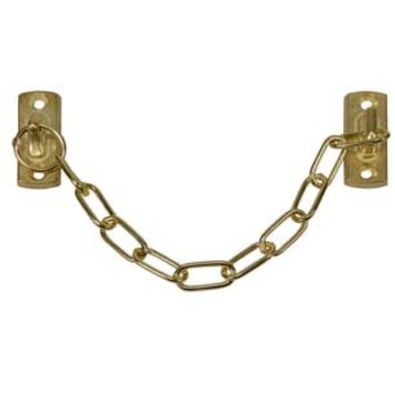 10 Catenelle Ritieni Per Finestra In Ottone – Lunghezza 150 Mm, Pesanti E Lucide, Ideali Per Fermare Battenti E Infissi