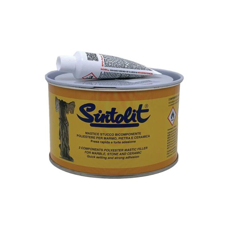 SINTOLIT STUCCO BICOMPONENTE FAI DA TE PER MARMO COLOR LEGNO CHIARO SCURO  375 ml