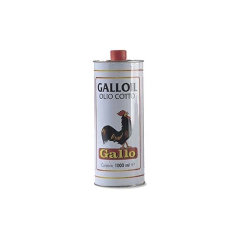 Olio lino cotto gallo lt 1 (20 pezzi)