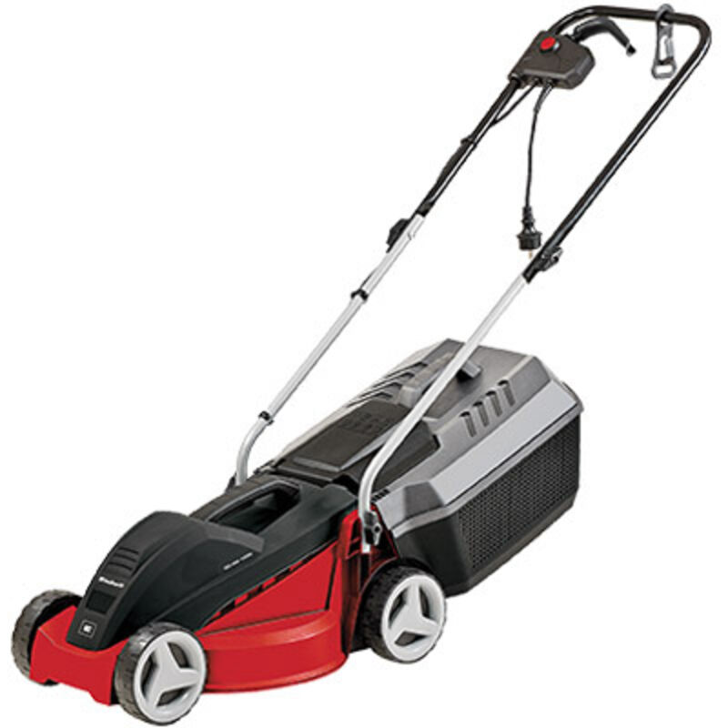 Einhell Tagliaerba A Spinta GE-HM 38 S-F - Taglio 38 Cm, 5 Lame Acciaio, Sacco Da 26L, Rosso E Nero - Foto 9