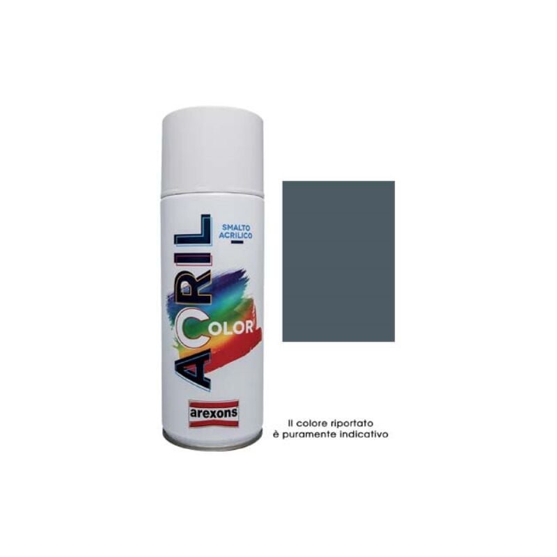 Smalto spray acril color arexons grigio grafite ral 7024 ml 400 (6