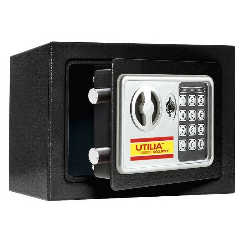 Utilia security cassaforte elettronica chiusura con combinatore mm.  230x170x170 h - Utilia Security