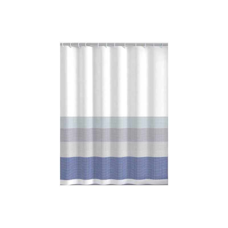 Tenda doccia o vasca in tessuto con fantasia a fiori 180x200 cm - Parfume  di Gedy