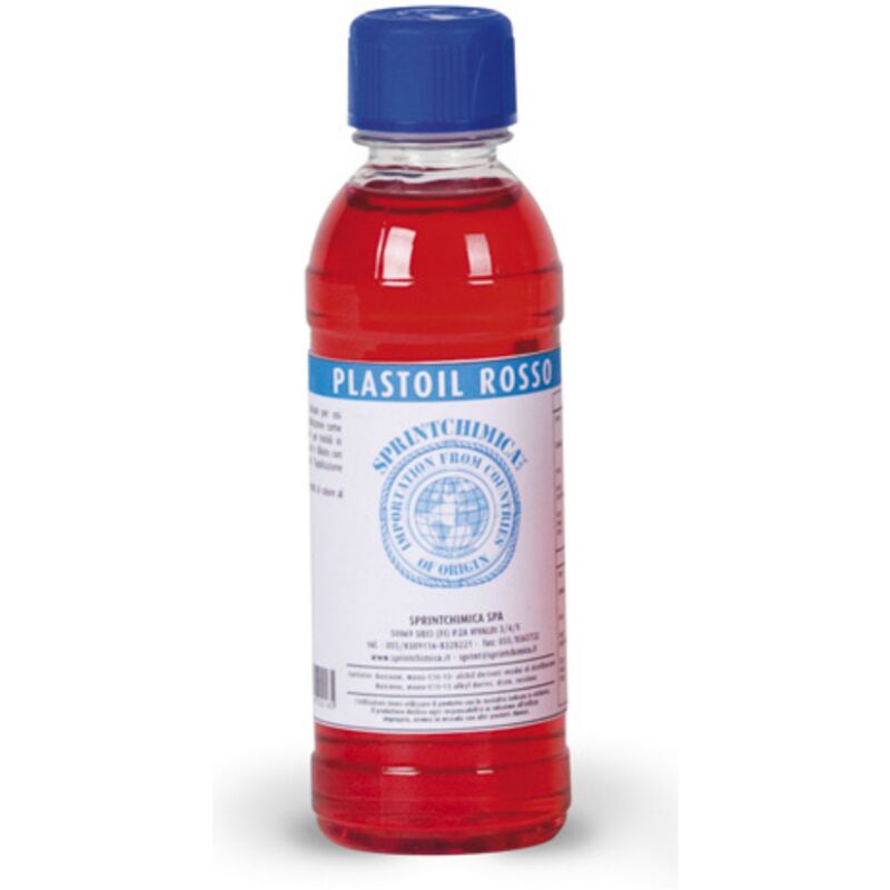 Olio paglierino rosso plastoil ml. 250 (12 pezzi) 