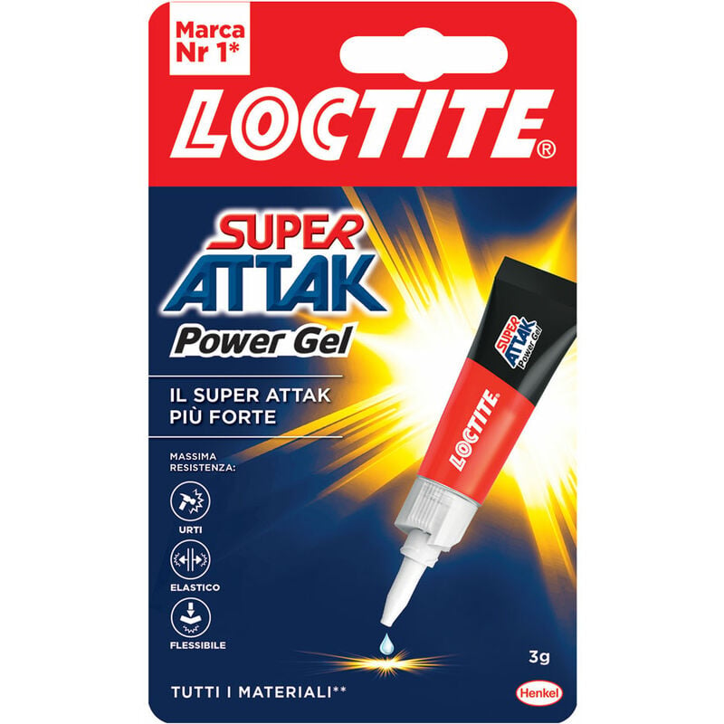 SUPER ATTAK 'POWER GEL' gr.3 LOCTITE 24 PZ