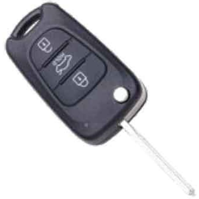 Dioche 5 Pezzi Pulsanti Gomma Ricambio Per Chiave Auto 3 Pulsanti - Compatibile Con Hyundai E Kia (Senza Lettera) - 5