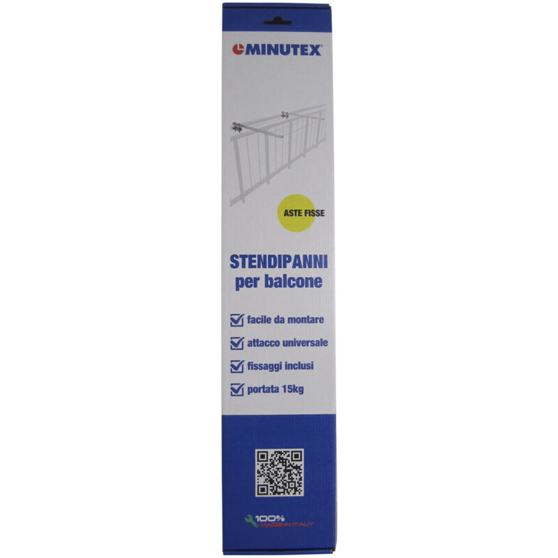 STENDIBIANCHERIA DA BALCONE zincato (Confezione da 20 pezzi) | Leroy Merlin