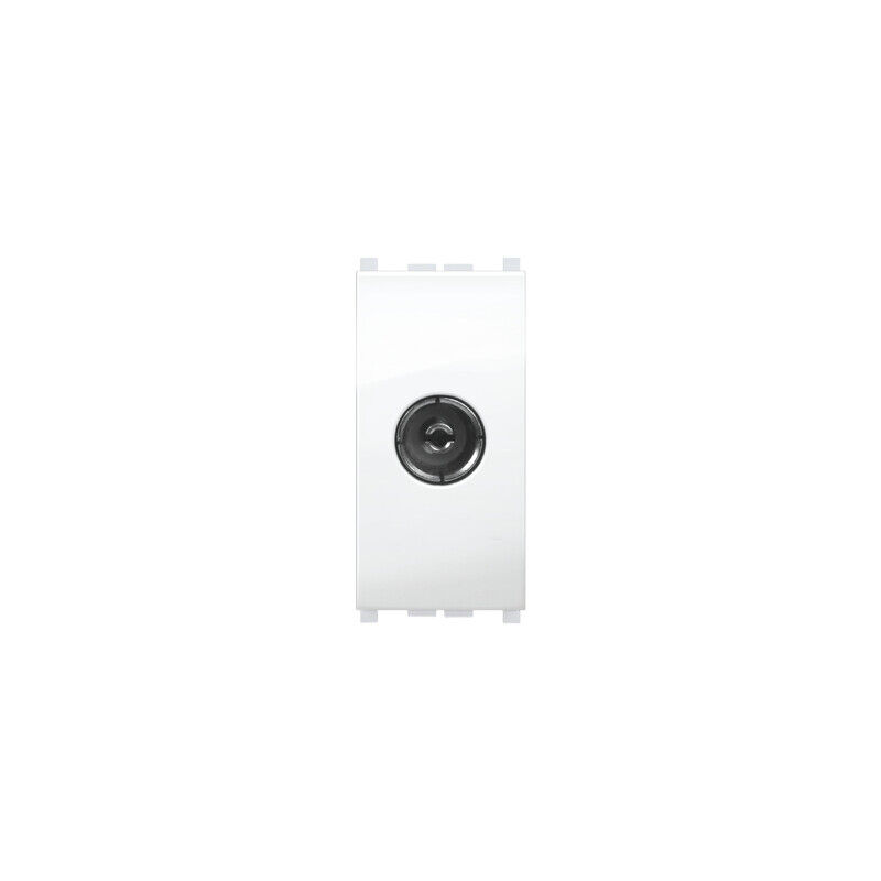 Riteav - Presa di corrente 15 A, 4 HDMI, 1 Ethernet Cat5e, 1 cavo coassiale TV a parete Light Almond/Black