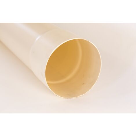 TUBO IN PVC Avorio Diam. 100 lungh. 2000 MTA