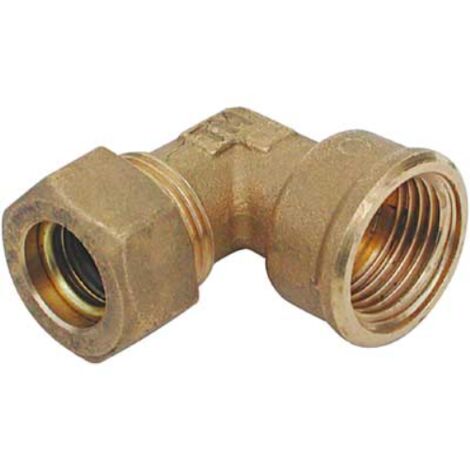 10 Pezzi Gomito Femmina Ottone 1/2" PEX X 1/2" NPT - Raccordo A Espansione F1960 - Foto 3