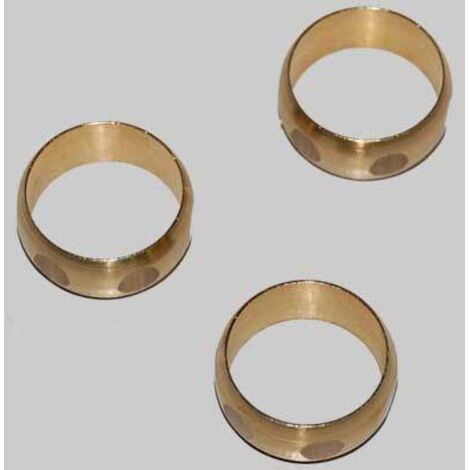Olive Compressione Ottone Per Tubi Rame - Diametri Da 8mm A 28mm Nuovo Senza Marca Olive Compressione Ottone Per Tubi Rame - Diametri Da 8mm A 28mm Nuovo Senza Marca