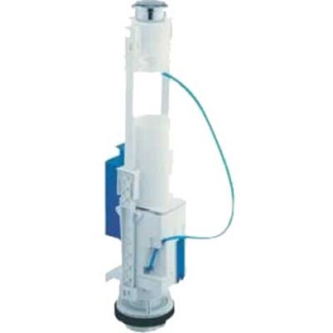 Batteria Scarico WC Per Cassetta Alta - Comando A Catenella, Tipo Catis, In Ceramica E Cromo - Foto 5