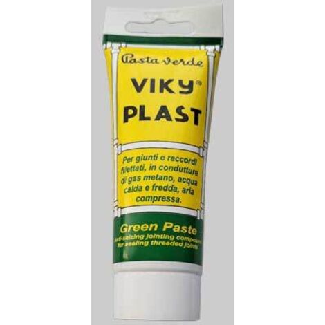 Colla Colorata Pasta Verde Tubetto Viky-Plast Da 100gr - Per Lavoretti Creativi - Foto 5