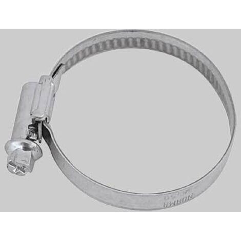 Well2wellness 10 Fascette Per Tubi In PVC Nero – Diametro 40 Mm – Fissaggio A Parete/Pavimento, Montaggio Con Vite, 200201-2