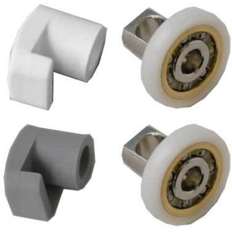 KIT SCORRIMENTO SMERALDA CON CUSCINETTI Argento Lucido KIT SCORRIMENTO SMERALDA CON CUSCINETTI Argento Lucido