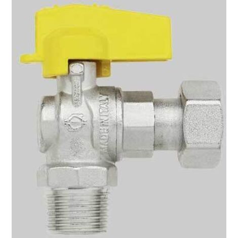 Valvola sfera gas m/f dado girevole farfalla alluminio 1/2 x 3/4 Bugatti Valvola sfera gas m/f dado girevole farfalla alluminio 1/2 x 3/4 Bugatti