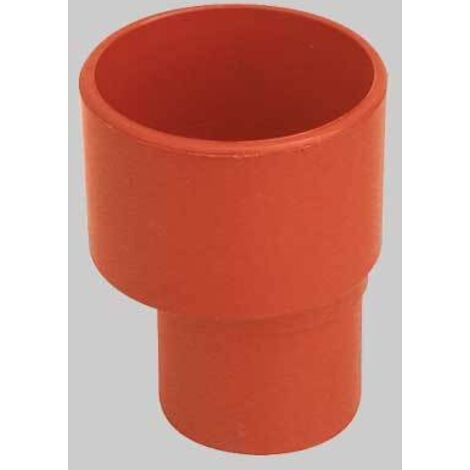 Riduzione Pluviale 100x80 Mm - Bicchiere Sul Lato Maggiore Colore Marrone - Foto 6