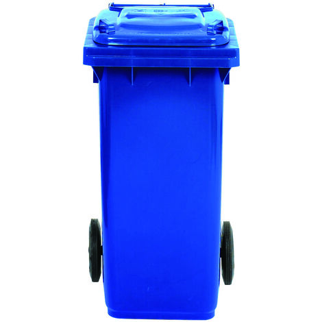 Mobil plastic bidone per differenziata lt. 240 - cm. 58x65,5x107 h col. blu  - Mobil Plastic