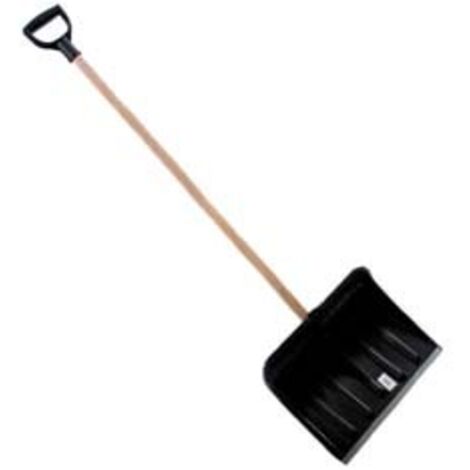 Pala Per Neve E Granaglie In PVC Con Manico Giallo - Pala Da Spazzamento Maurer - Foto 5